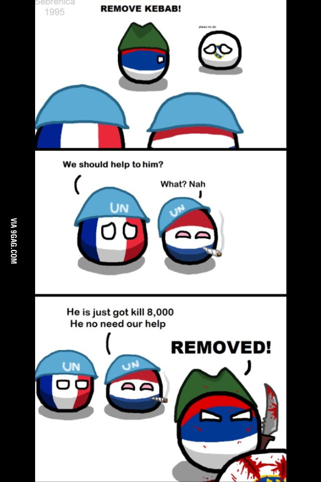 The kebab was removed - 9GAG