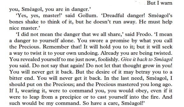 Book Frodo is badass - 9GAG