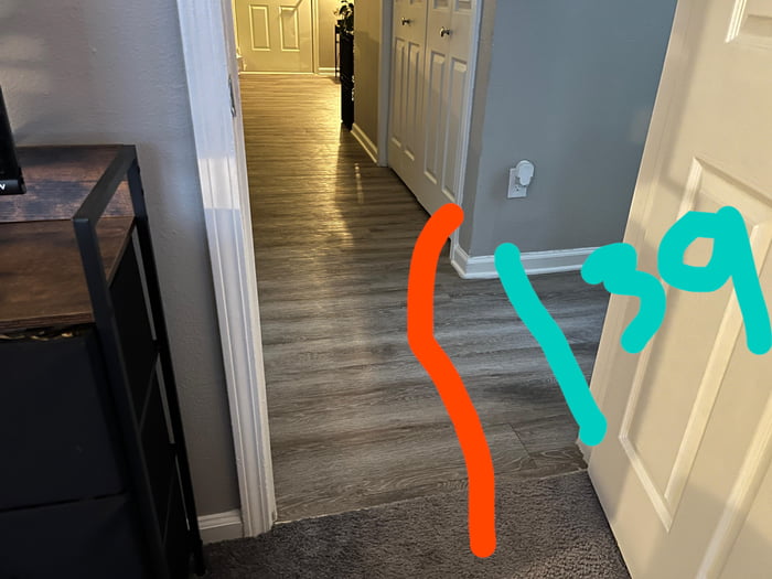 How to run an cable across this hallway? 9GAG