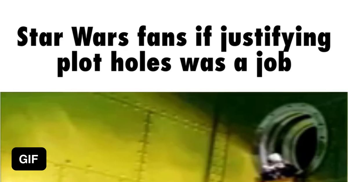 It's just poor script writing - 9GAG