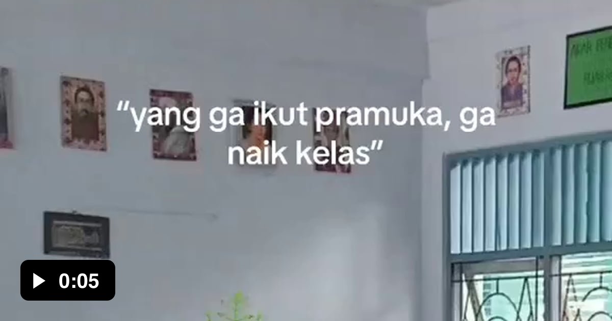 Dulu Jamanku Kelas Satu Wajib Ikut Pramuka Hari Minggu Aowkaowkaowk