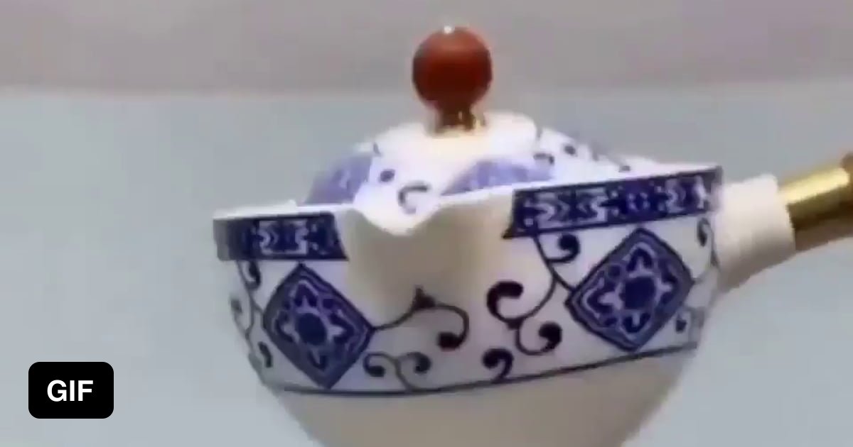 Teapot for a single cup 9GAG