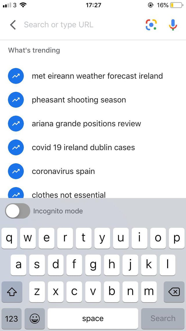 Anyone know how to remove that incognito mode switch from the keyboard
