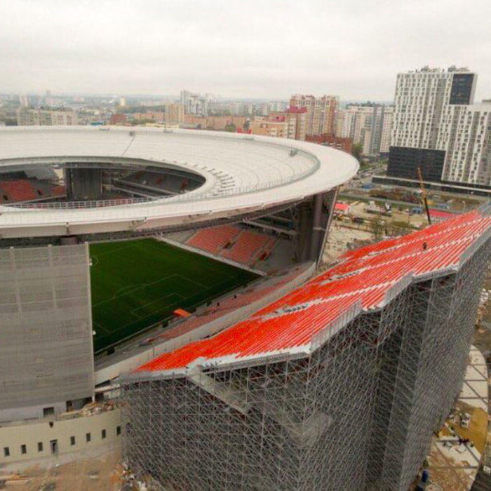 Stadium In Russia Didnt Meet Fifa Standards For The World Cup So They