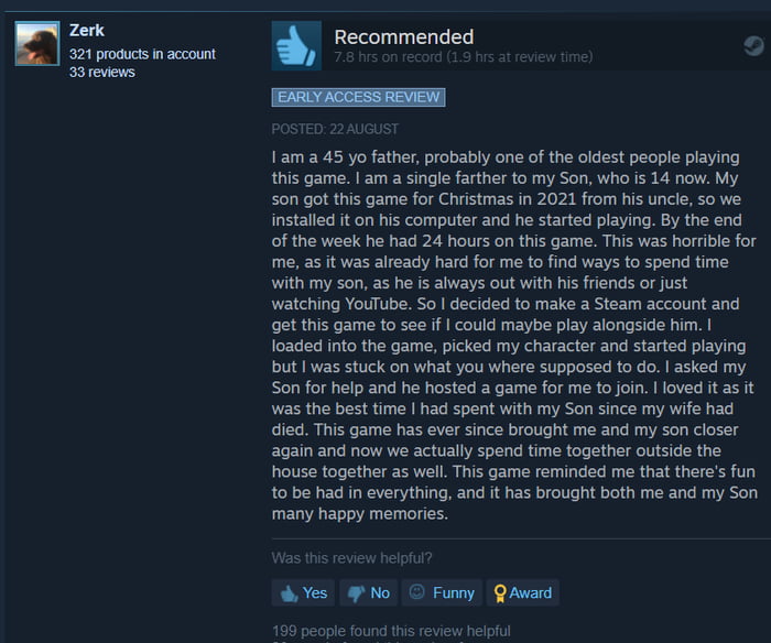 Anyone know why people spam this review? I've seen it on 10 different ...