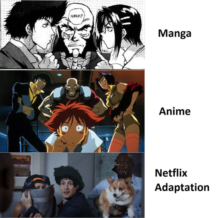 Netflix Is Making Live Action Cowboy Bebop 9gag