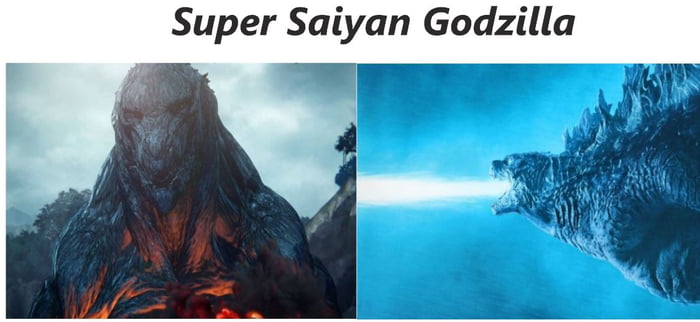 Super Saiyan Godzilla Gag