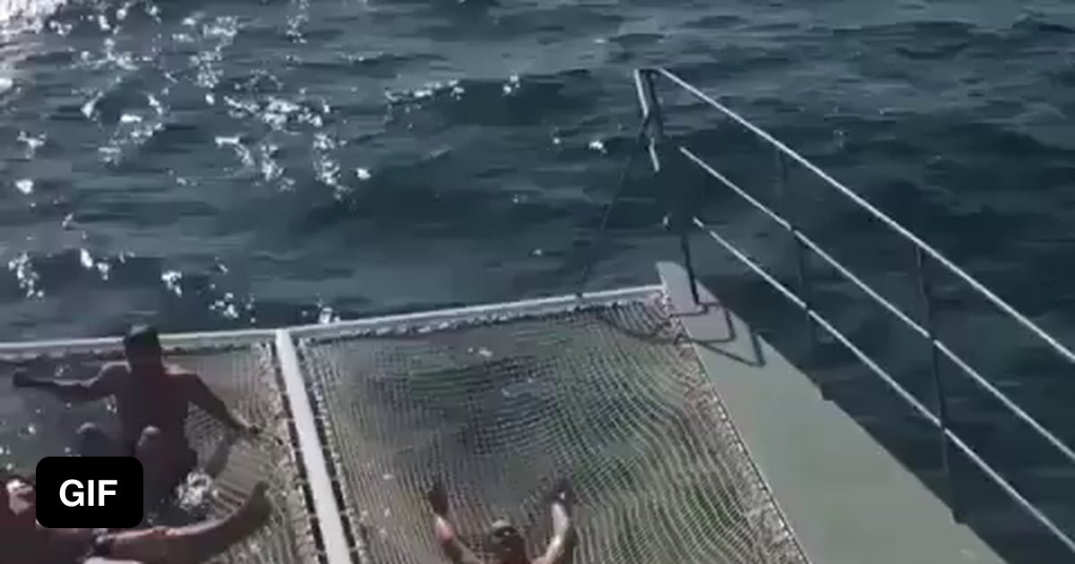 This is how you take a shower on the boat 9GAG