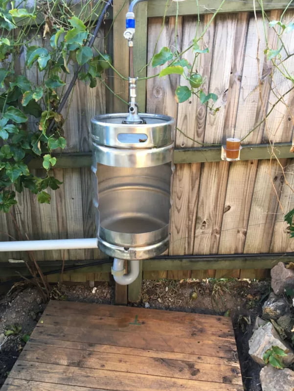 Diy Keg Urinal Do It Your Self