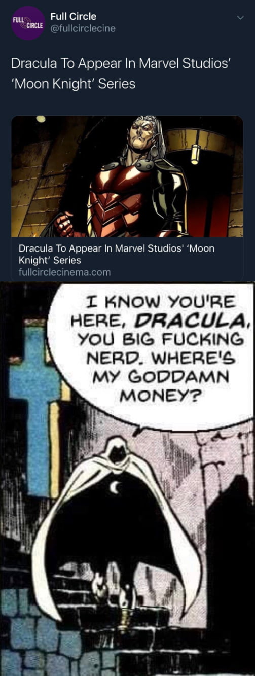 What Is A Moon Knight A Dirty Pile Of Split Personalities 9gag