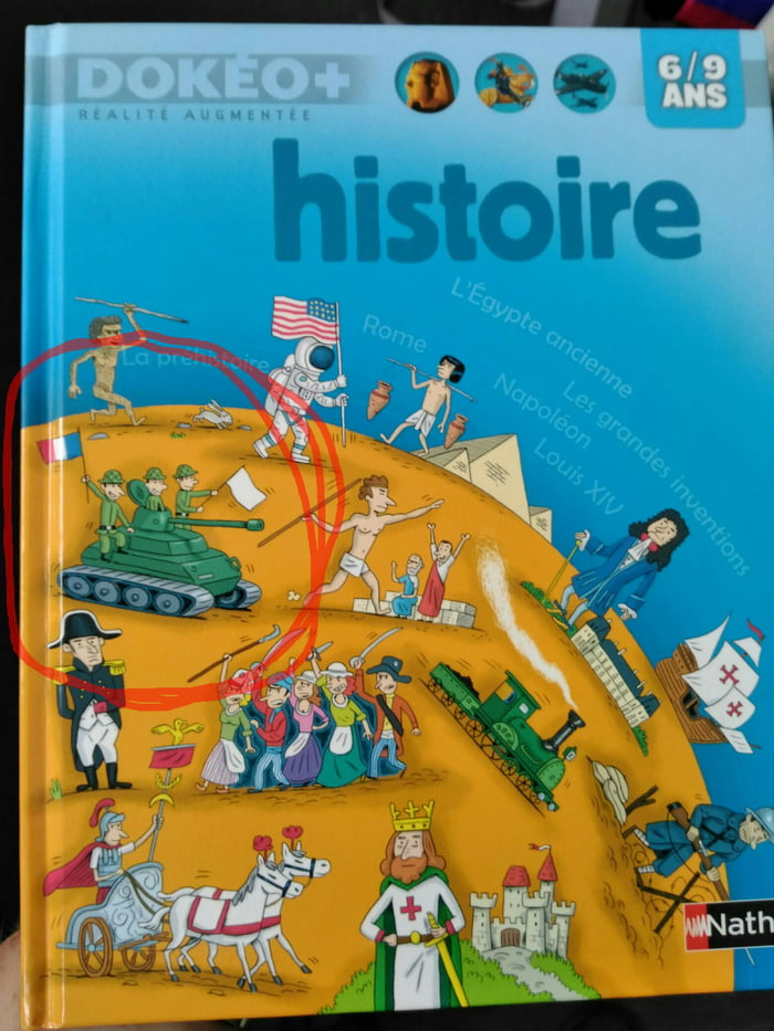 History textbook for young french pupils. - 9GAG