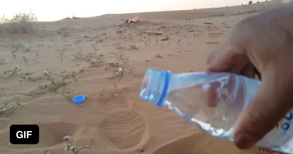 Making ice in the desert 9GAG