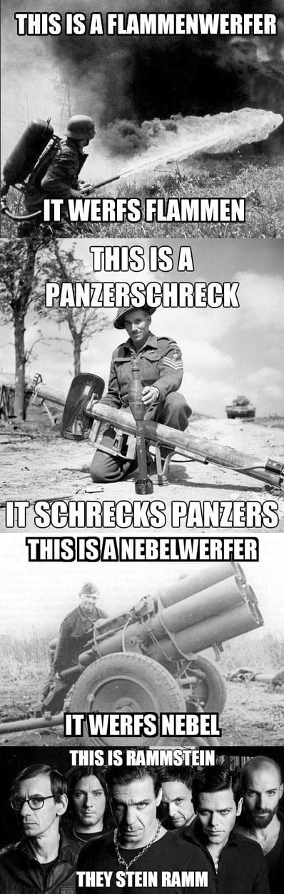 this is a flammenwerfer it werfs flammen