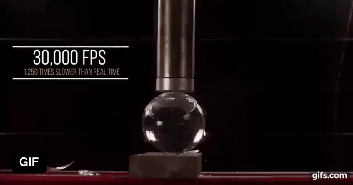 Crystal Ball Vs Hydraulic Press 9GAG