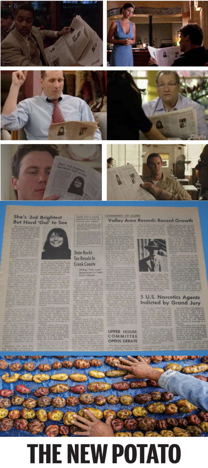 Tabloid Props Examples The same newspaper prop has been used in thousands of movies and TV ...