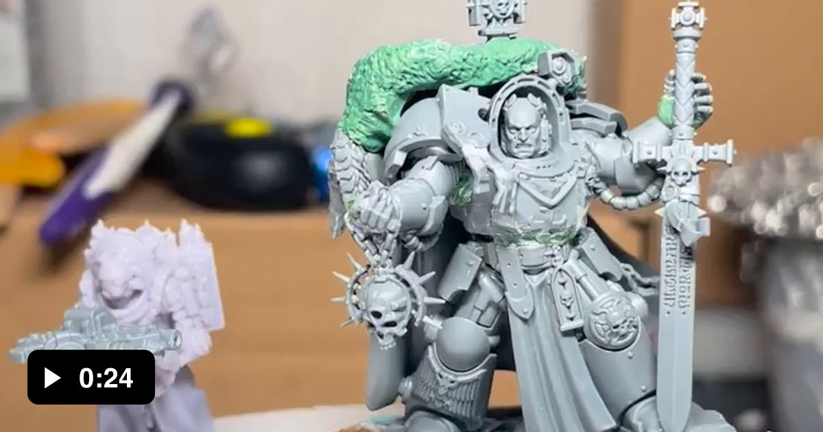 A converted Terminator Captain to use as a stand in for Helbrecht and ...