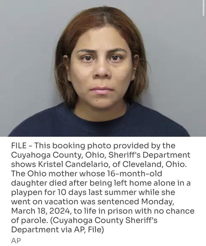 Ohio mom who left toddler alone 10 days when she went on vacation ...