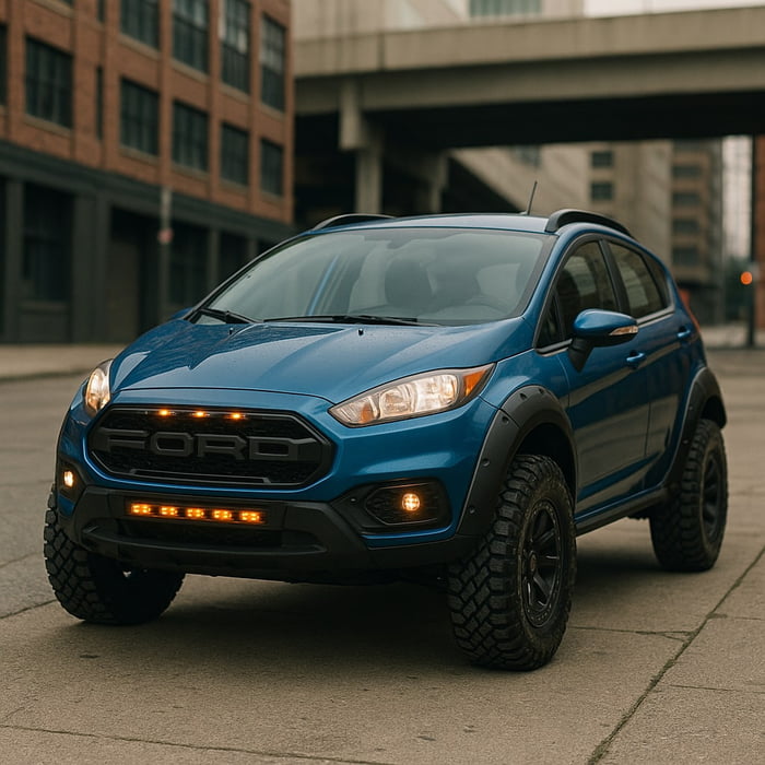 AI nailed the Fiesta Raptor. - 9GAG