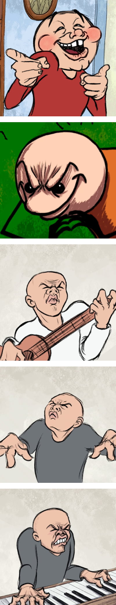 Some of my favorite drawings I've done over the years lol - 9GAG