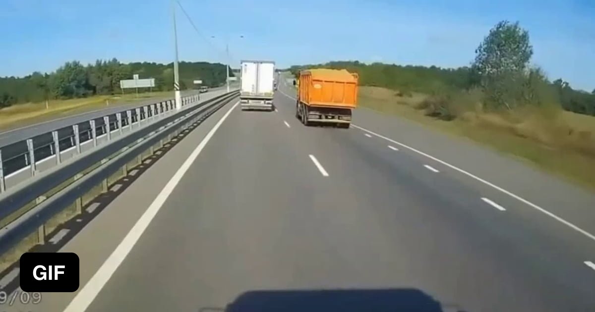 I'll Just Use This As The Passing Lane. - 9GAG