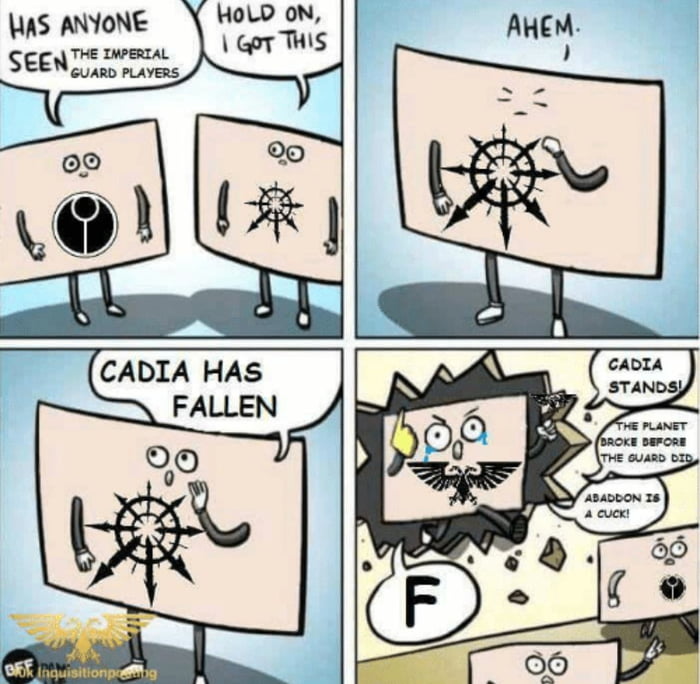 CADIA STANDS, DAMN YOU! 9GAG