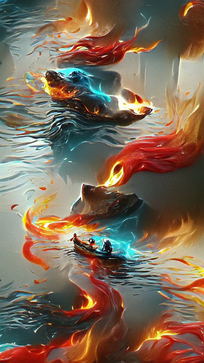 огонь и вода картинки хорошего качества