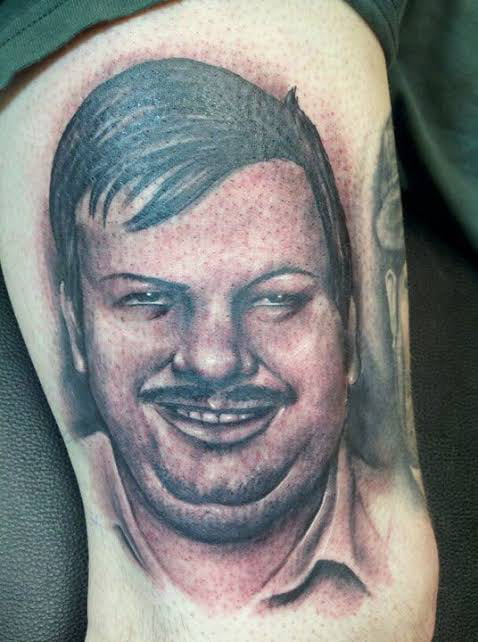 Imagine having a tattoo of John Wayne Gacy, A serial killer and a ...