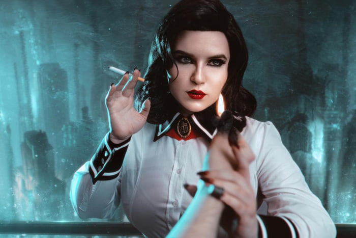 Bioshock Infinite Elizabeth Cosplay By Leatlass 9gag