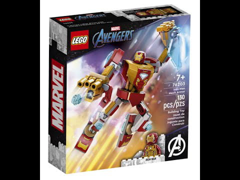 LEGO Marvel 76203 2022 Iron Man Mech Armor time-lapse. - 9GAG