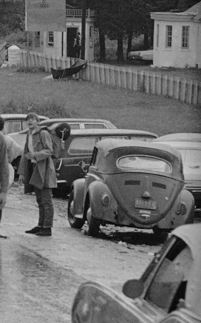 This Distinguished Gentleman In The 1969 New York Thruway Woodstock ...