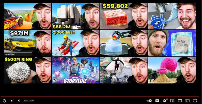 my uncle's meme stash on X: Aka Mr.beast thumbnail