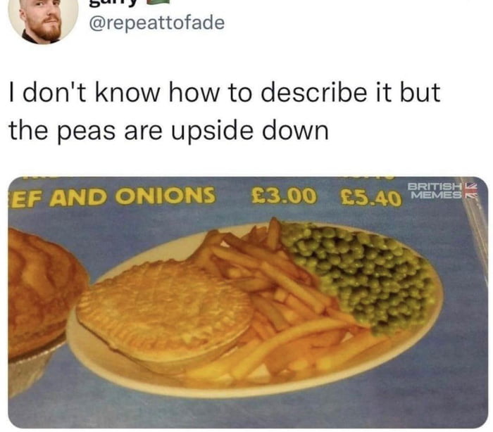 Upside down peas¿ - 9GAG