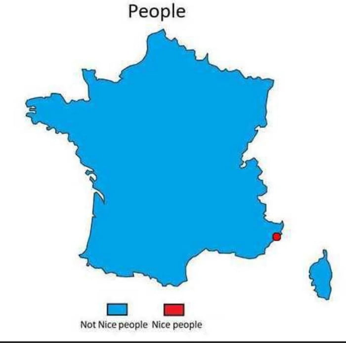 It is not nice. Map and peoples. not nice. map nice people meme.