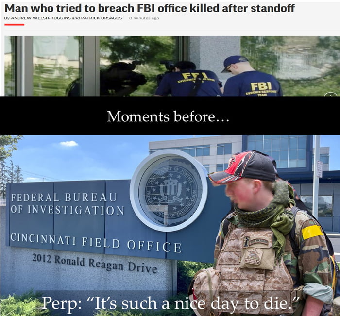 Suicide by FBI - 9GAG