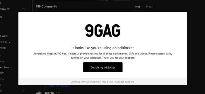 Is anyone getting this, it started happening to me this week - 9GAG