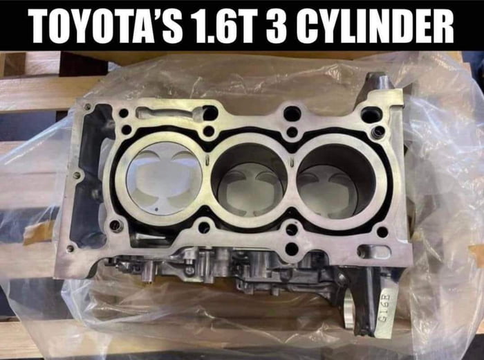 Toyota just released this 3 cylinder 1 6l turbocharged g16 gts and it