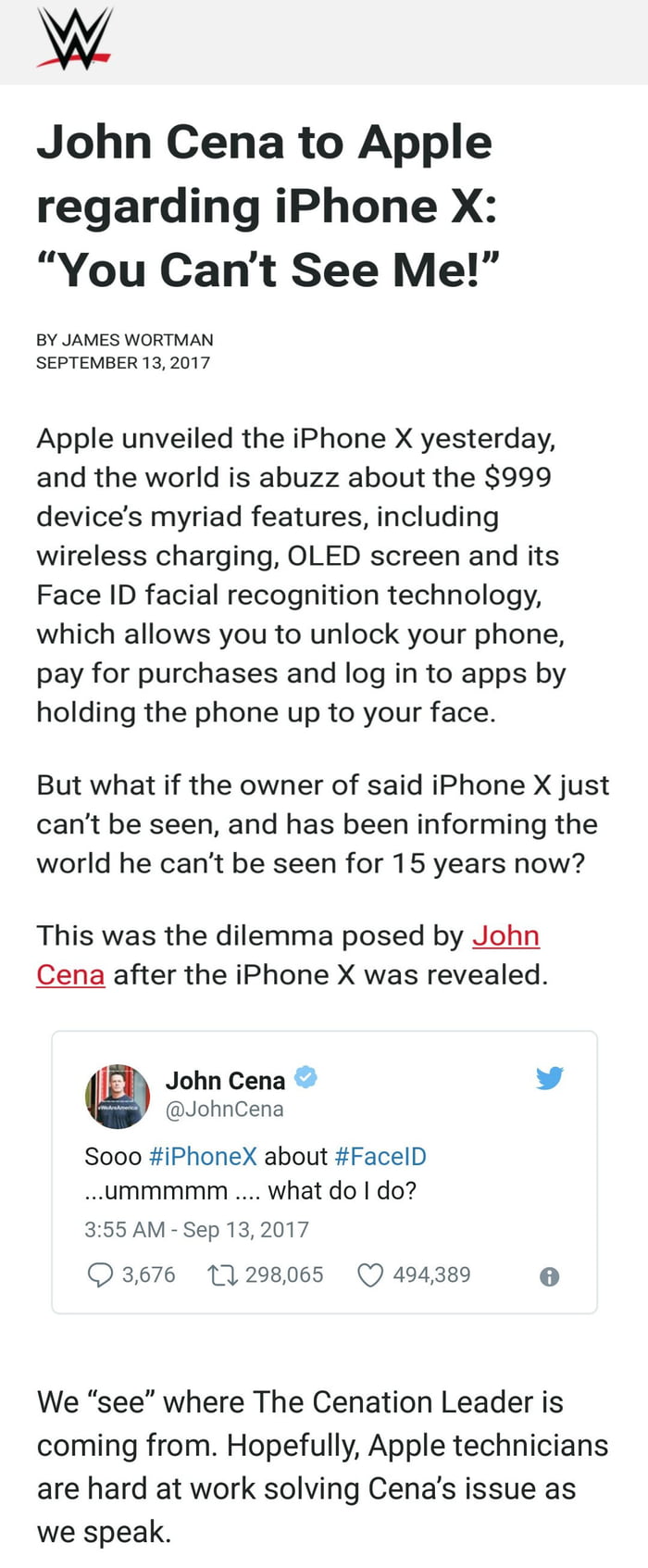 Best iPhone X Review Ever - 9GAG