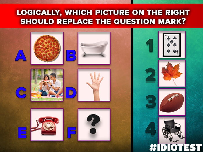 Idiot test 9GAG