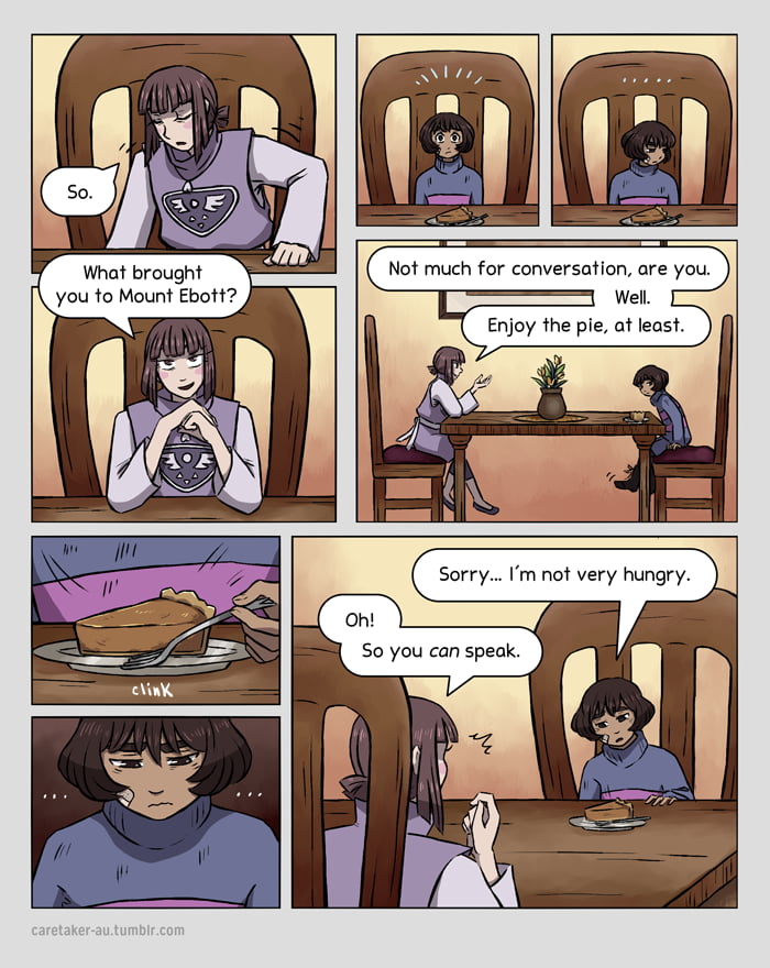 The Caretaker Of Ruins Chapter 1 Pag 21 Undertale 9gag