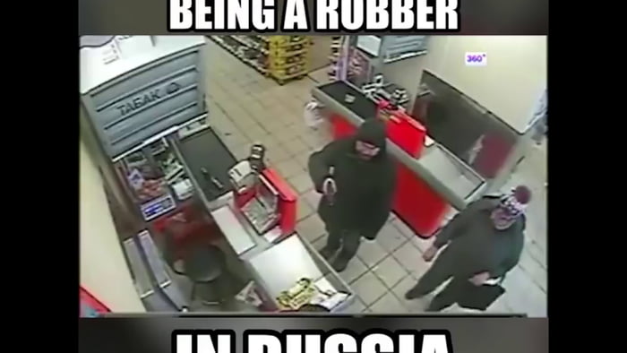 There was a robbery. There was a robbery