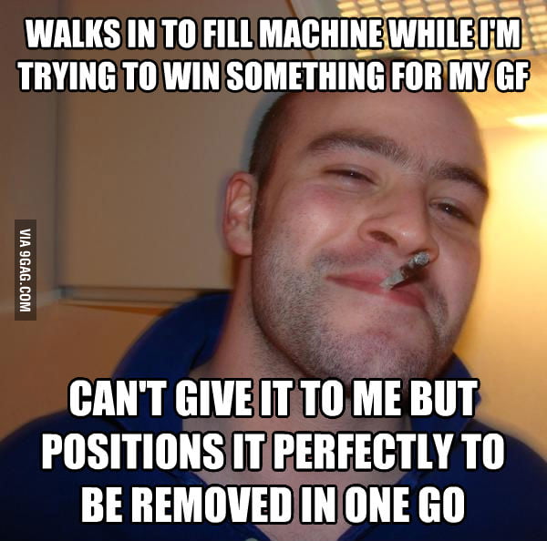 Good Guy Claw Machine Maintenance Man… 9GAG