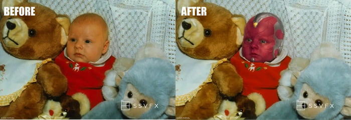 Wandavision Bts Baby Vision 9gag