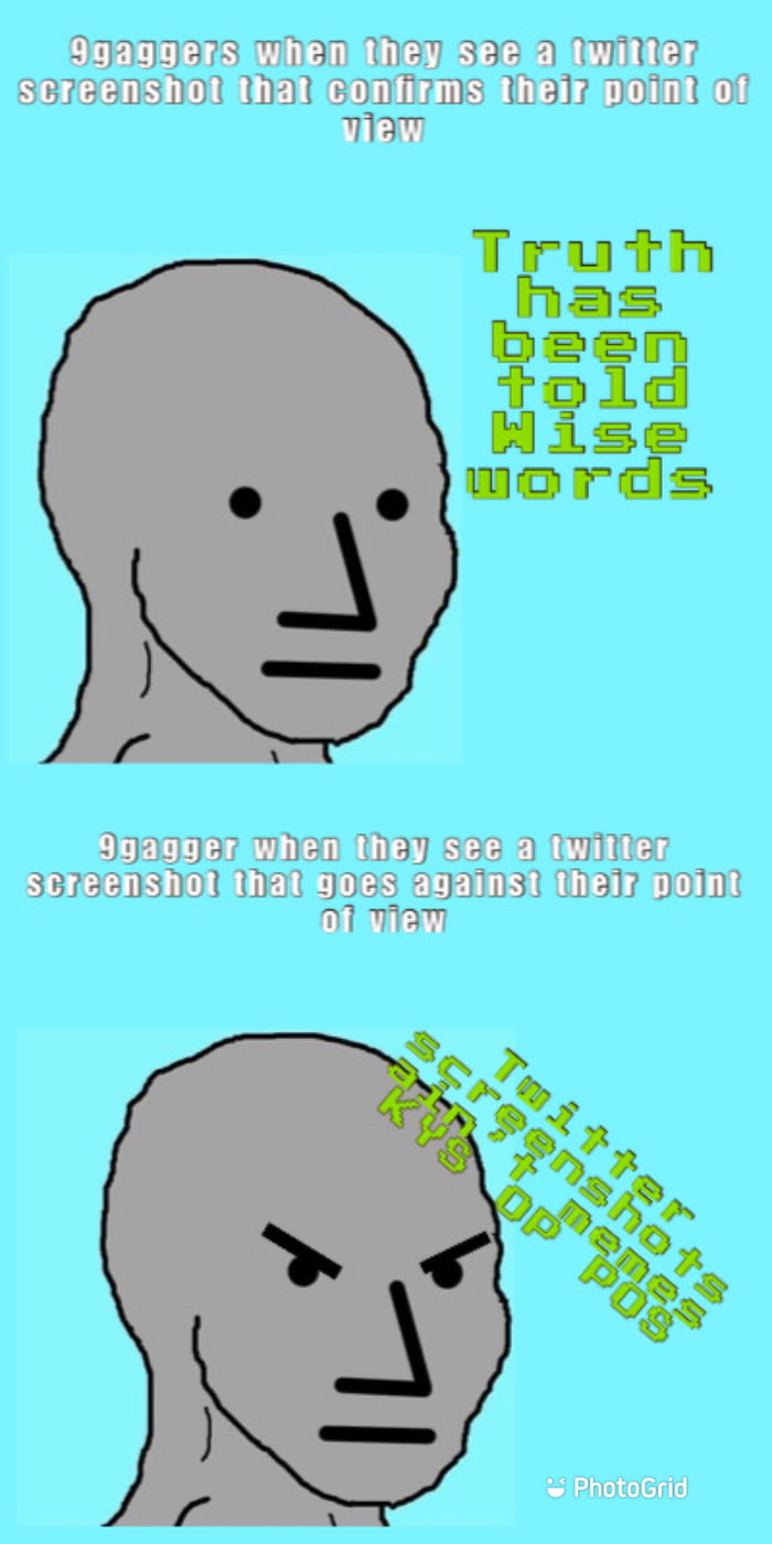 *angry NPC noises* - 9GAG