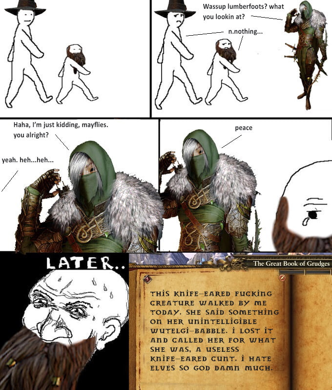 In hate to knifeears that's how I was rised 9GAG