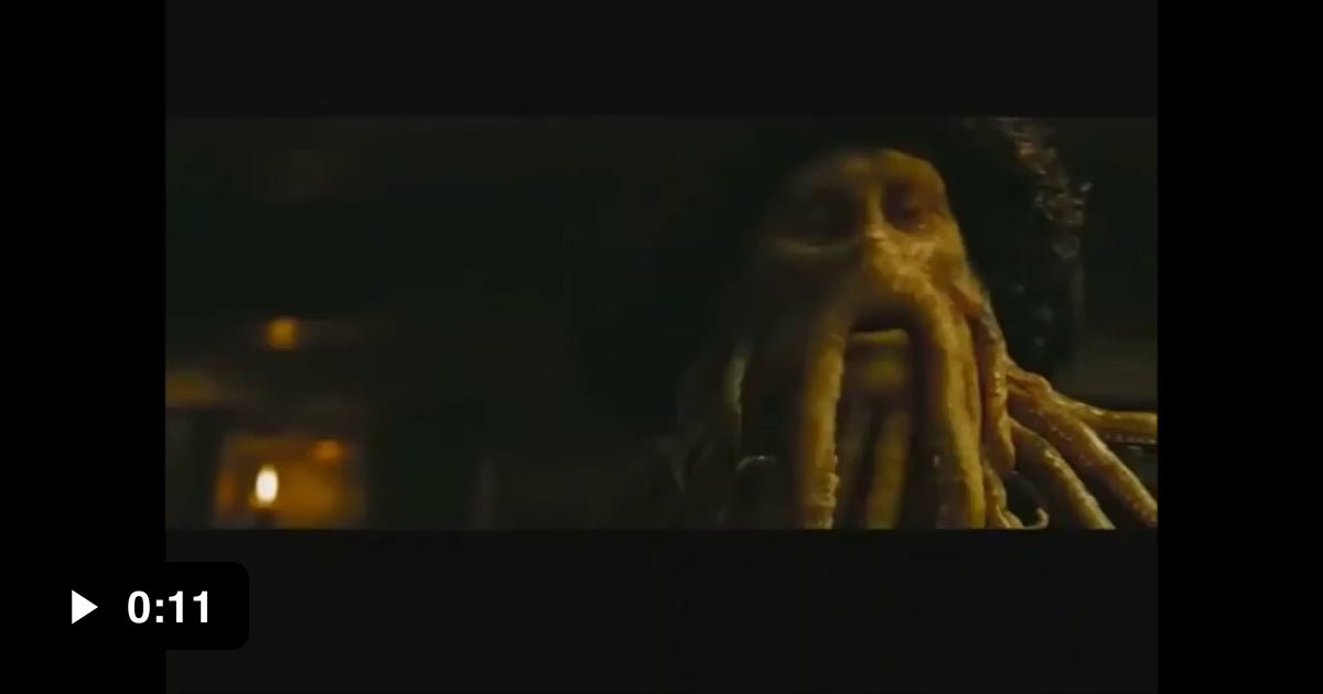 In POTC At world’s end (2007), Davy Jones calls Calypso a “heathen god