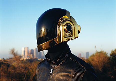 daft punk style motorcycle helmet Golden for Guy-Manuel Guys helmet replica for Daft Punk cosplay Daft Punk's helmets weren't just