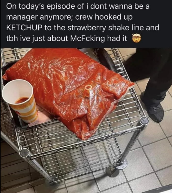 On today's episode on why the milkshake machine isn't working 9GAG