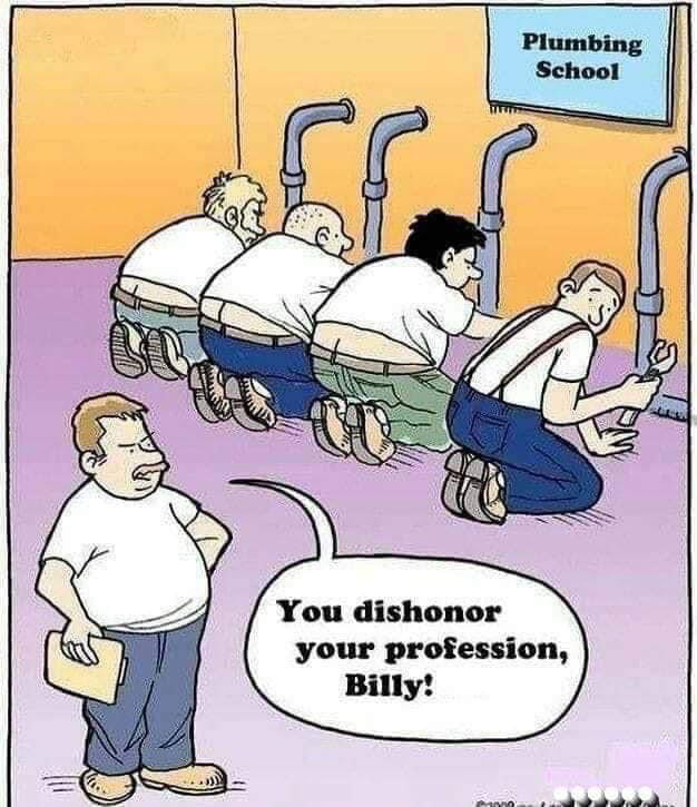 Butt crack