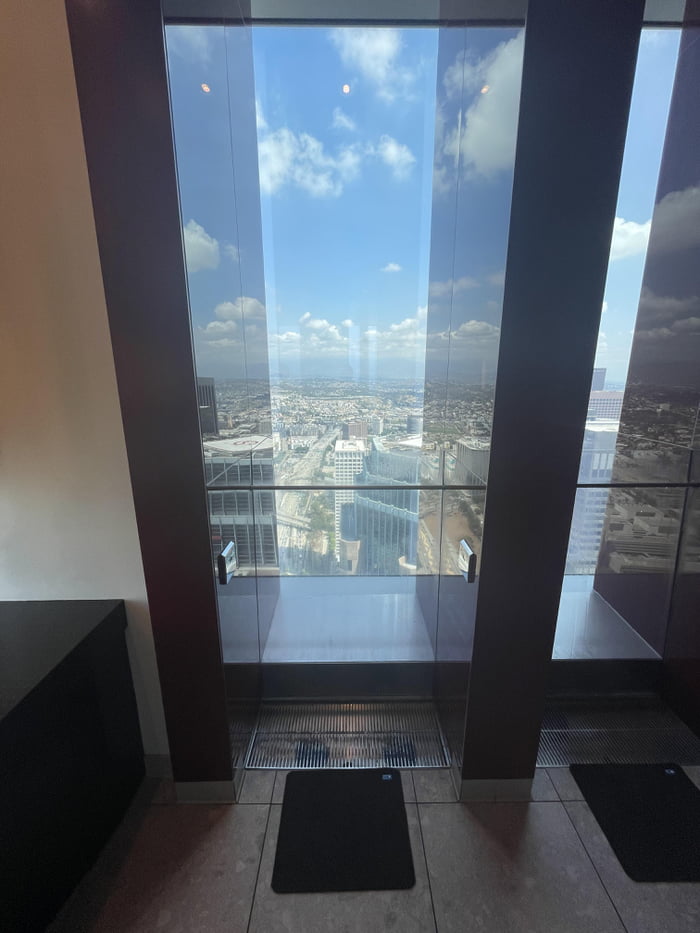 The Mens Urinal At The Intercontinental Hotel In Los Angeles Gag