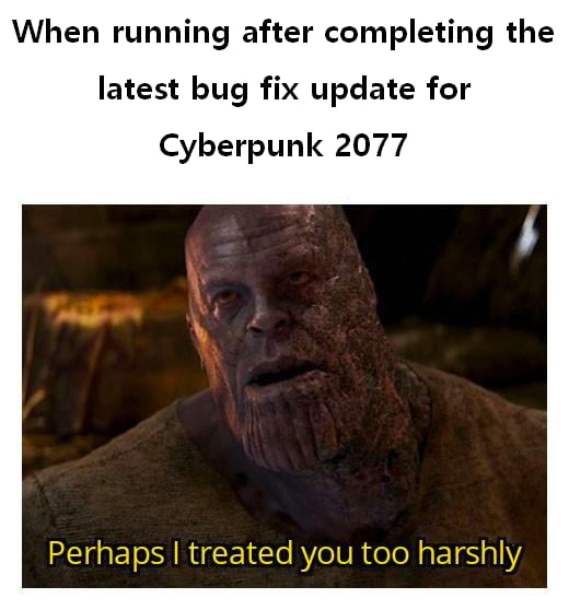 After playing Cyberpunk 2077 - 9GAG